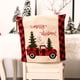 thumbnail image 5 of Kearding Arreglo de la contraportada de la silla de Navidad Funda protectora para el comedor Funda protectora con patrón de tractor Protector elástico Kits de decoración para fiestas Kearding HA069919-00, 5 of 6