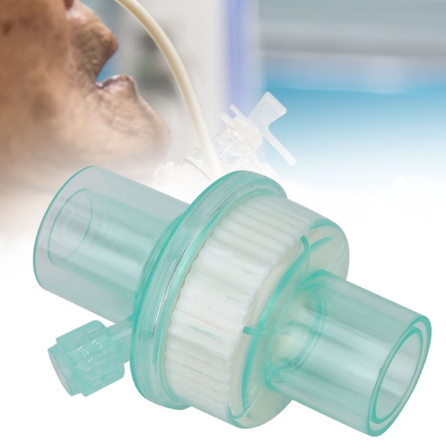 Filtro de tubo para mascarilla respiratoria, filtro de bacterias para respirador desechable, filtro para máquina de respiración, características líderes en su clase