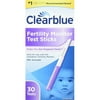 clearblue easy fertility monitor test sticks, 30 count (pack of 1)