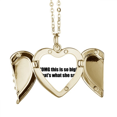 thumbnail image 1 of Citar a broma este es tan grande Collar colgante en forma de melocotón con alas Unbranded M, 1 of 3