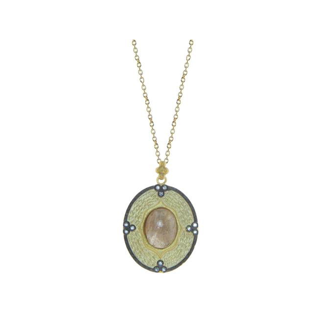 Mystic Princess Labradorite & Sterling Silver Pendant Necklace