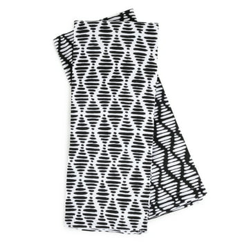 Thyme & Table Cotton Terry Kitchen Towels, Black White, 2-Piece Set