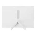 Tableau d'effacement sec acrylique avec note de bureau claire et claire Memo tableau blanc LED Panneau de massage de lettre avec 7 Marqueurs