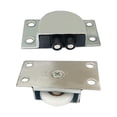 thumbnail image 3 of Ruedas para puertas corredizas, para puertas corredizas de gabinetes, Rueda de nailon silenciosa, Polea inferior para armarios, Rodillo para Sharpla polea de puerta corredera, 3 of 8