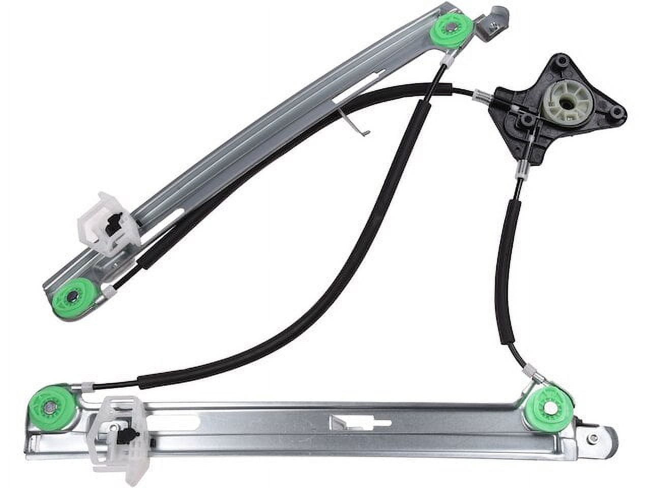 For Jeep Patriot 2007-2017 w/o motor Rear Driver/LH Side Window