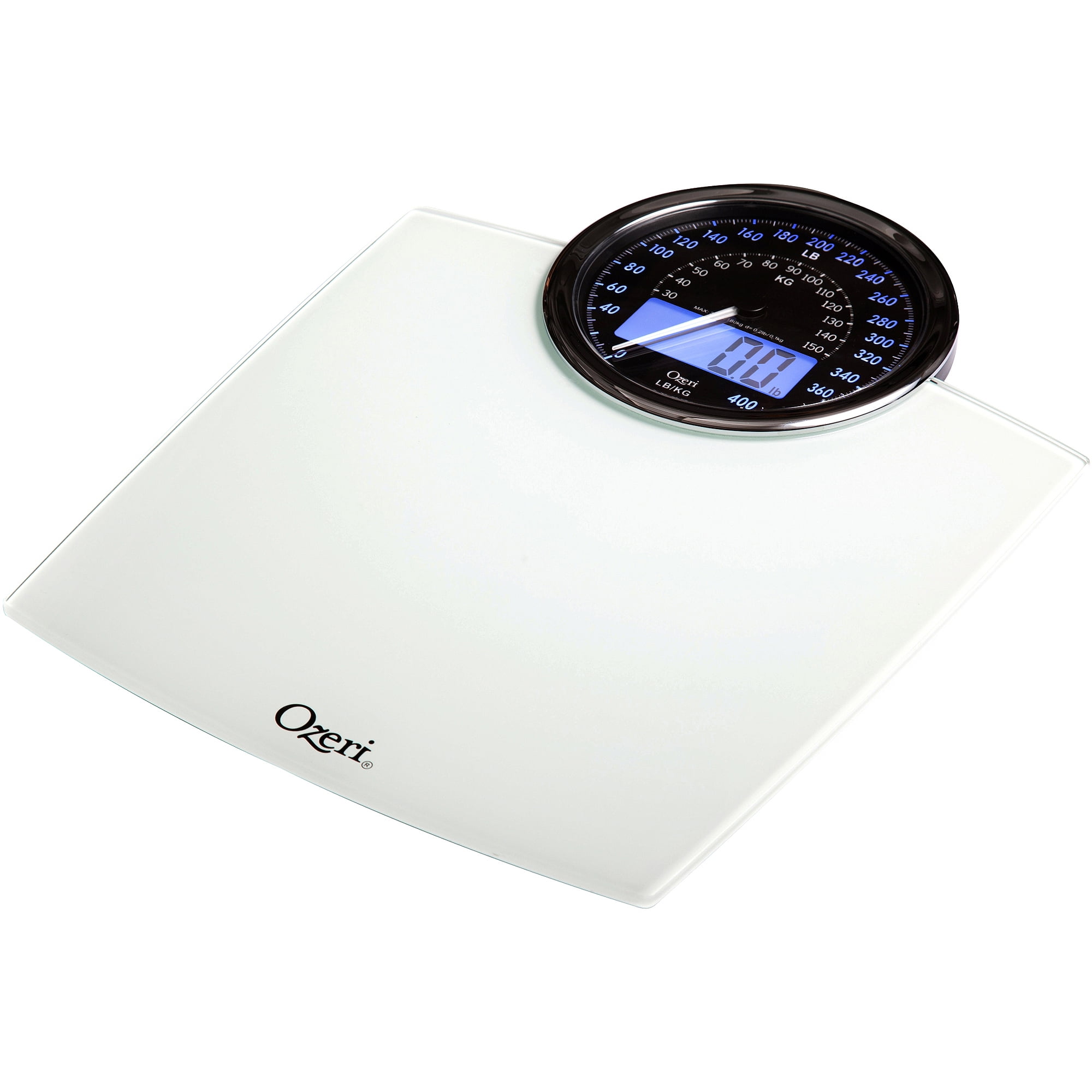 Ozeri 400-lb Rev Digital Black Bathroom Scale in the Bathroom