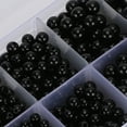 thumbnail image 1 of Ojos diy ojos de pláshico hecho a mano juguete de muñeca animal Todos los acesorios de Tela del Globo ocular de frijoles negros, 1 of 7