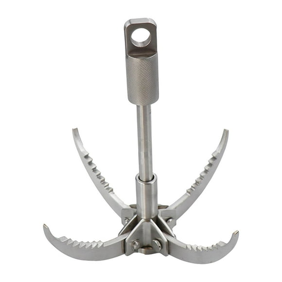 Survival Tool Auxiliary Multifunctional Foldable Grappling Hook for Sports L