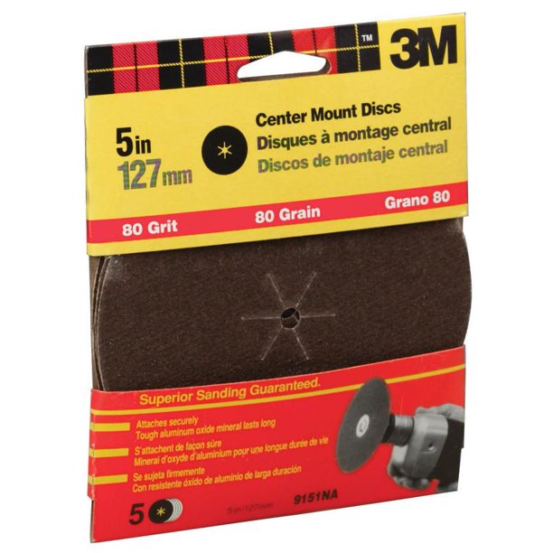 5IN MED POWER SANDING DISC