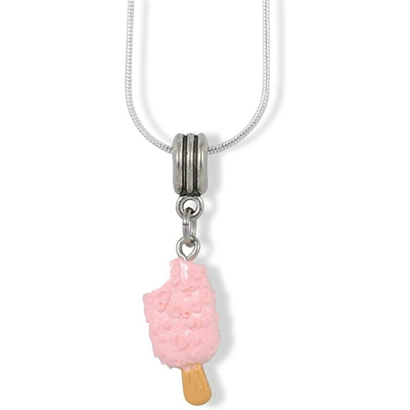Emerald Park Jewelry Ice Cream Treat Charm Snake Chain Necklace