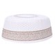 thumbnail image 1 of Sombrero de oración musulmán de tela de algodón mezclado de poliéster Sombrero bordado de hombre islámico (café 56 cm), 1 of 8