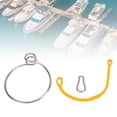 thumbnail image 1 of Anneau de Récupération en Acier Inoxydable, Capacité de Levage Sans Effort 80LB pour Bateau, 1 of 7