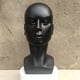 thumbnail image 2 of Cabeza de peluca masculina, maniquí, soporte para pelucas, soporte para pelucas de maniquí para exhibir pelucas Negro, 2 of 9