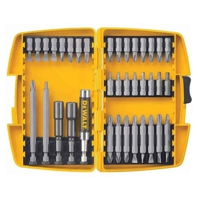 Juego 37 Puntas Magnéticas Destornillador Estuche DeWalt DW2163