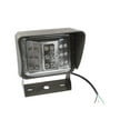 thumbnail image 1 of Larson Electronics LEDWP-600C-AMB 60 watt Colored LED Wall Pack Light, Wide Flood Beam, U Bracket Mount - Amber, 1 of 1