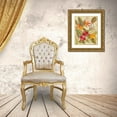 thumbnail image 3 of Vassileva, Silvia 15x18 Gold Ornate Wood Framed with Double Matting Museum Art Print Titled - Coral Tropical Floral I, 3 of 4