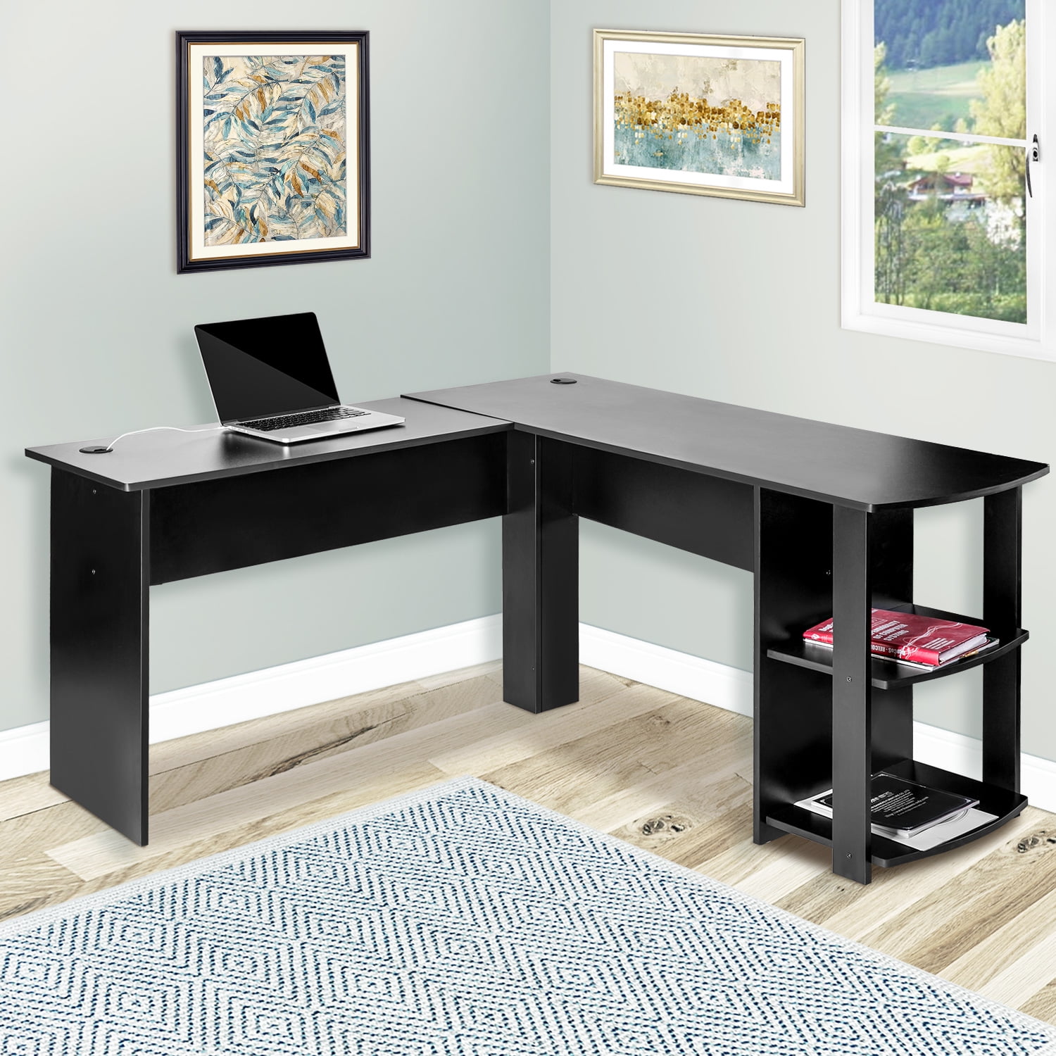 Компьютерный стол 140. Компьютерный стол Backo Kc 2021 черный. Угловой стол. Длинный угловой стол. Длинный письменный стол.