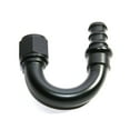 thumbnail image 6 of 10 Pieces Of BLACK AN12 12AN AN-12 180 Degree Push On/ Push Lock Hose End Fitting Adapter BLACK AN12 12AN AN-12 180 Degree Push On/ Push Lock Hose End Fitting Adapter, 6 of 7