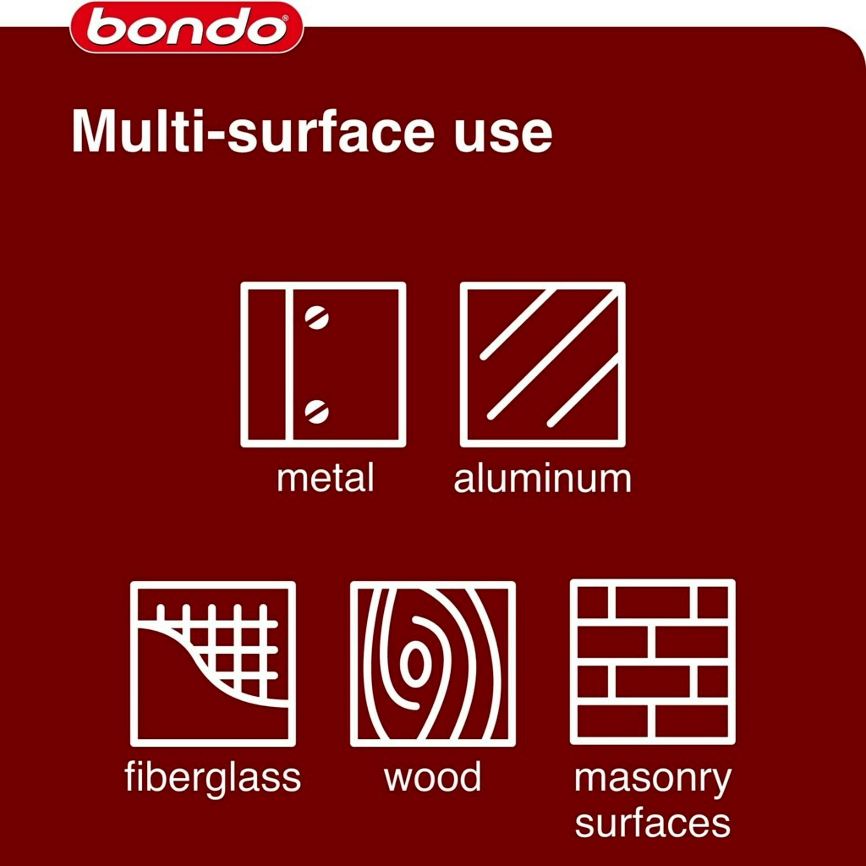 Bondo Auto Body Filler Kit 14 oz Metal Car Boat Bondo Cream Hardener  Automotive