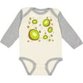 thumbnail image 3 of Inktastic Kiwi Fruit Party Boys or Girls Long Sleeve Baby Bodysuit, 3 of 5