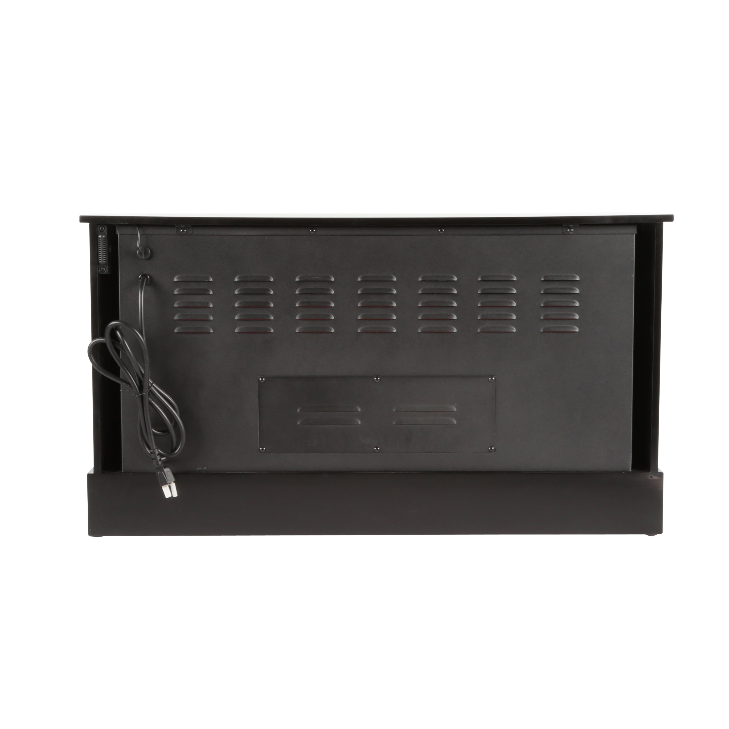 Lifesource 20" Tall Heater Fireplace with Color-Change LED Affect, Black Cabinet - image 4 of 5