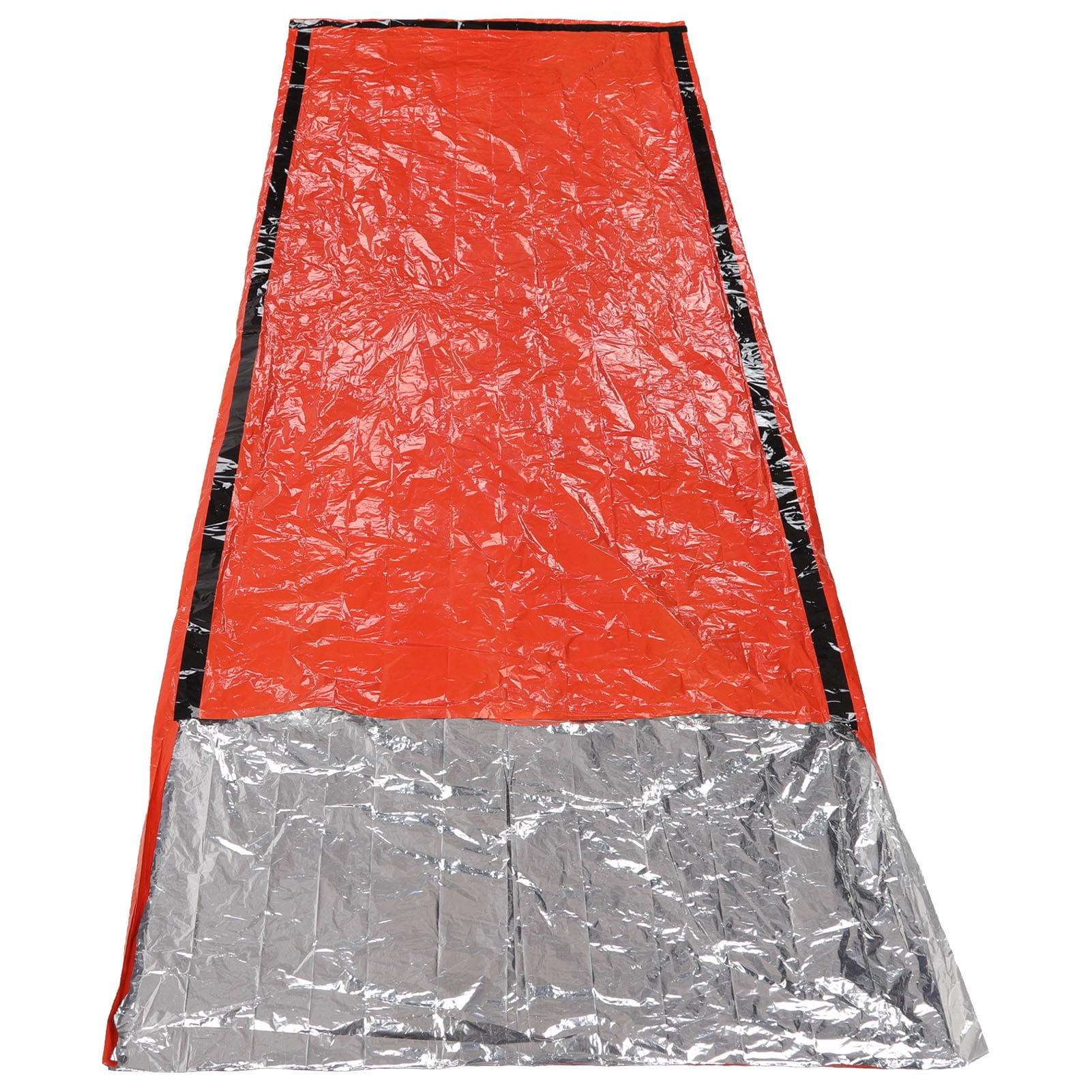 Sac De Couchage De Survie En Film Aluminium - Portable, Réfléchissant - 200x90 Cm - Pour Camping, Randonnée, Urgence - 7