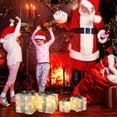 thumbnail image 7 of Set of 4 Christmas Lighted Gift Boxes Christmas Boxes with 80 LED Light String Indoor Outdoor Present Boxes Ornaments for Christmas Decoration, White, 5.1/5.9/6.7/7.48 Inches, 7 of 7