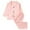 Pink, variant on 1-8 Years Toddler Boys Girls Satin Pajamas Notched Lapel Long Sleeve Shirt Pants Set Soft Loungewear Solid Color Sleepwear Two-piece Pajama Sets Toddler Boys Girls Clothes
