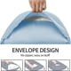 thumbnail image 5 of Funda de almohada de satén, imitación seda, cómoda y elegante, textura satinada, hipoalergénica, lavable a máquina, 100% poliéster, para dormitorio, suave y lujosa.,Wsvlmg, 5 of 9