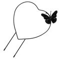 thumbnail image 2 of Plant Climbing Frame Iron Plant Climbing Support Plant Trellis Garden Supply, 2 of 8