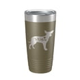 thumbnail image 1 of Toy Mom Tumbler Dog Travel Mug Gift Insulated Laser Engraved Coffee Cup 20 oz Olive Green, 1 of 1