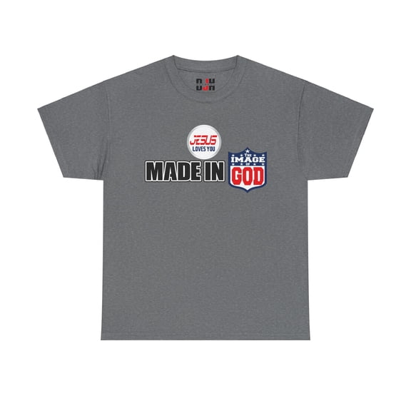 DJH Apparel | Made In The Image of God Christian Unisex T-shirt