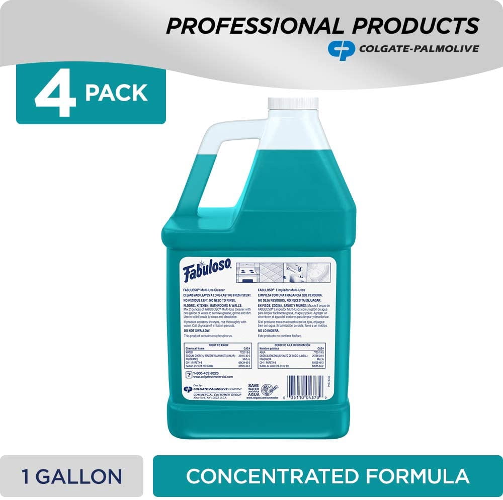 Buy FABULOSO Professional All Purpose Cleaner & Degreaser, Ocean Cool, Concentrated Formula
