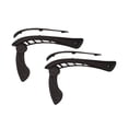 thumbnail image 4 of 2Pcs Office Chair Armrest Linkage Bracket Liftable Armrest for Computer Chair Office Chair 5 Holes, 4 of 9