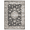 Black, variant on CAROMIO Runner Rugs for Kitchen Washable Rug Vintage Floral Area Rug Soft Indoor Floor Mat Medallion Distressed Print Rug, 2' x 6' Brown