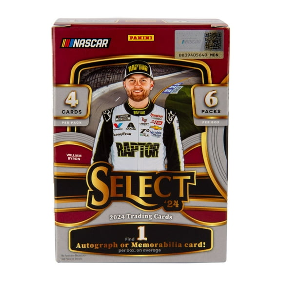 2024 Panini Select Racing Trading Cards Blaster Box