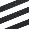 thumbnail image 6 of 3 Rolls 15.5 Yards 0.79 Inch Wide Non-Slip Elastic Ribbon Wave Silicone Elastic Gripper Band Tape Stretch Rubber Straps Belt Waistband for Clothing Garment Sewing Crafts Sports Shorts Black, 6 of 7