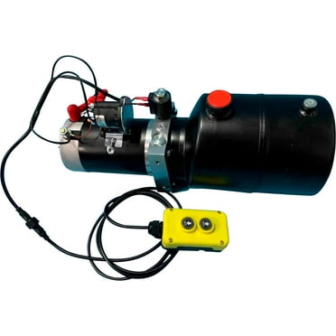 NorTrac 12 Volt DC Hydraulic Power Unit, L-H-L, Single Acting