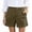 8# Earthy Yellow, variant on Womens Linen Shorts Dressy Casual High Waisted Pleated Bermuda Shorts Comfy Summer Wide Leg Short Pants with Pockets Camel 3XL