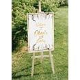 thumbnail image 5 of Darling Souvenir MADE WITH LOVE PersonalizedWelcomeBirthdaySignTropical Leaves,Large Decorative Poster For Birthday Party, Celebrations- 18x12, 5 of 5