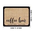 thumbnail image 3 of Dsscvnef Coffee Mat Hide Stain Absorbent Rubber Coffee Bar Mat for Countertops Quick Drying Mat Coffee Maker Mat Dish Drying Mat Coffee Bar Accessories for Kitchen Counter Light Kitchen Mat Place Mats, 3 of 8