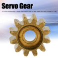 thumbnail image 1 of 12 Tooth Servo Gear, MOD 0.8 Servo Gear Wear  Exquisite Brass Practical  for Factory for Industry, 1 of 8