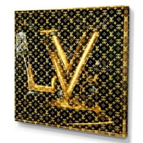 Designart Luxury Brand Design I Canvas Wall Art