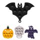thumbnail image 3 of De Juguetes De Burbujas De Empuje Para Navidad Y Halloween, Juguetes De Descompresión Sensorial De Silicona, Juguetes Para Autismo, Juegos Familiares Y Entretenimiento 4 Uds Speravity AP008183-01, 3 of 6