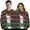 B, variant on Halloween Christmas Mens and Womens Two Person Interesting Sweater Digital Printed Sweatshirt Couple