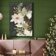 thumbnail image 6 of Gilded Christmas Collection B - Framed Gallery Wrapped Holiday Canvas - 17 x 25 - Black Frame, 6 of 8