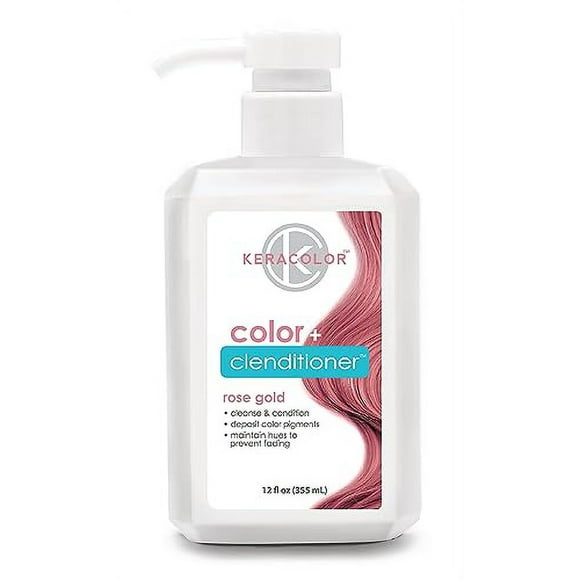 Tinte Para cabello Keracolor Clenditioner ROSE GOLD Semi Permanente