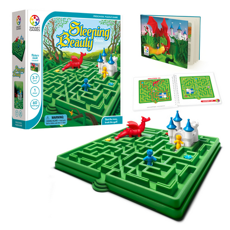 UPC: 0847563001316 | SmartGames Sleeping Beauty Deluxe Preschool Puzzle Game