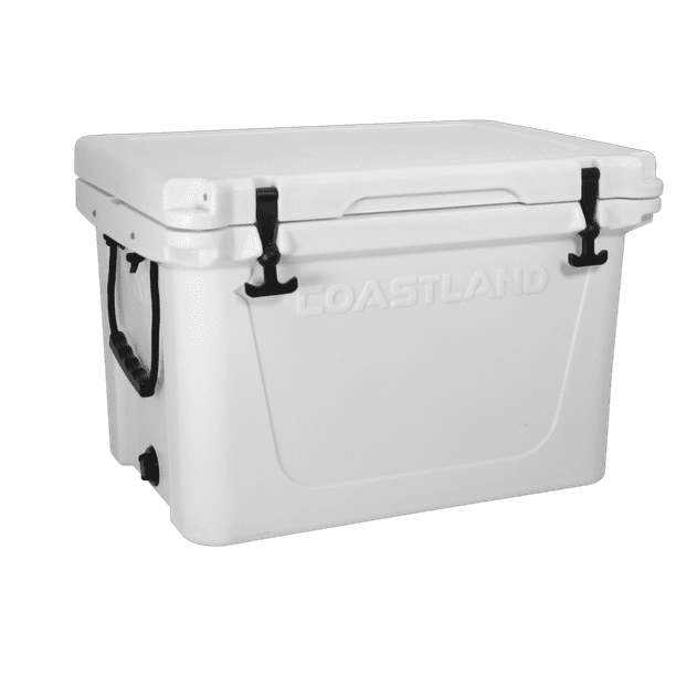 Coastland Delta Series 65qt Hard Sided Cooler, Premium Ice Chest, White