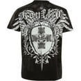 thumbnail image 2 of Sakkas Kellan Mystic Eagle And Celtic Cross Graphic Mens T-Shirt - Black - Small, 2 of 2